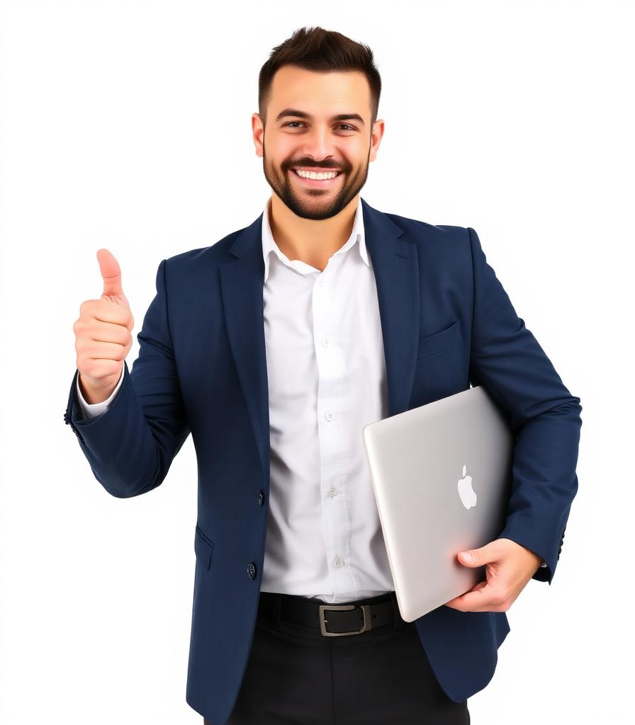 InvestaCap funding specialist giving a thumbs up